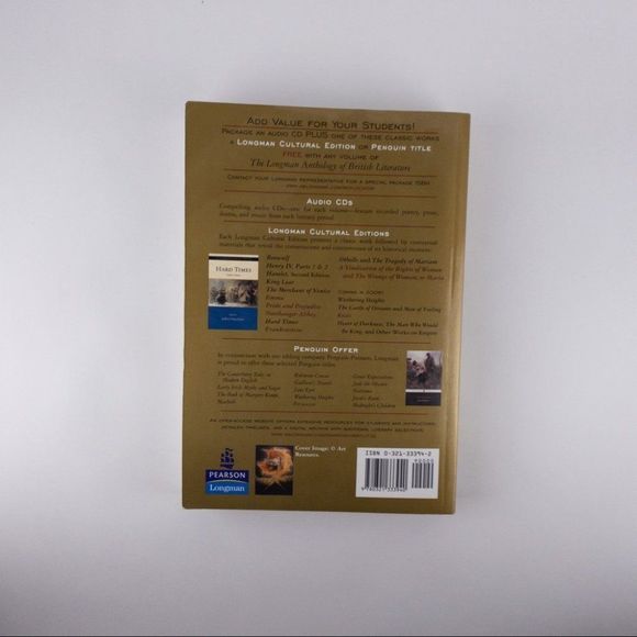 2/$25 - The Longman Anthology British Literature by David Damrosch - Picture 9 of 9
